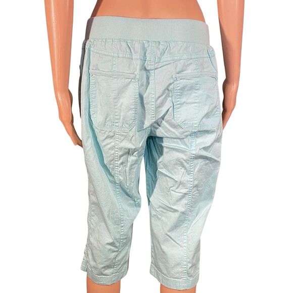 Christopher & Banks Light Blue Capris Womens Size 8 Cropped Pants with Pockets - Picture 5 of 8